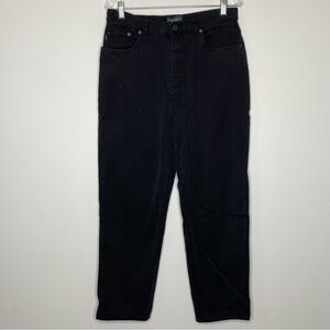 Lauren Jeans Co. Ralph Lauren Black High Waist Jeans